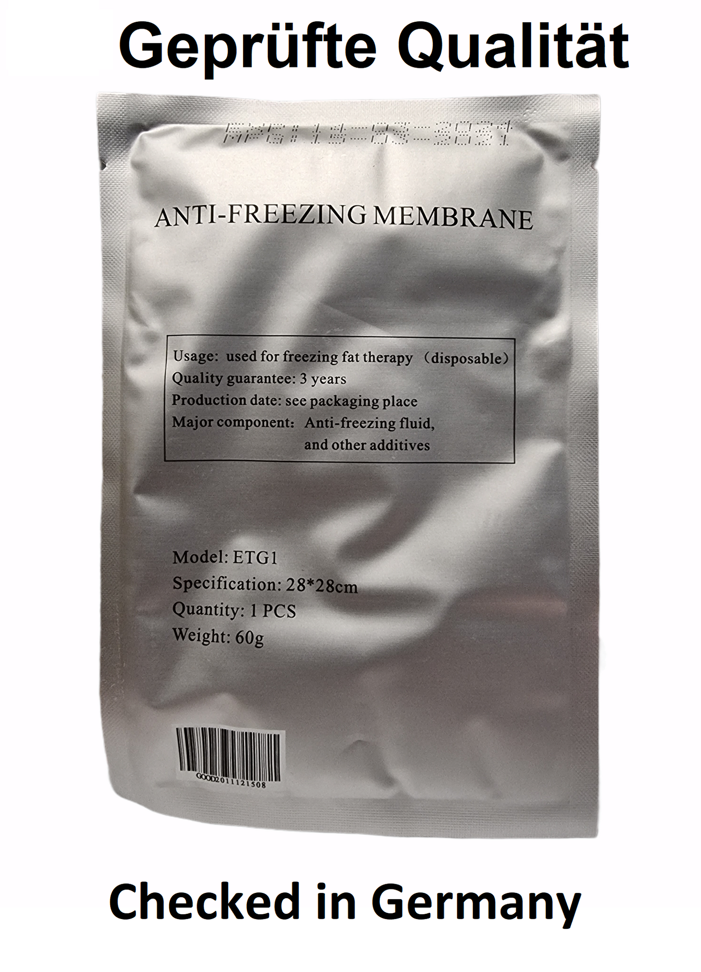 10 x Anti Freeze Membrane Kryolipolyse Cryolipolysis (ETG-I, Größe S)