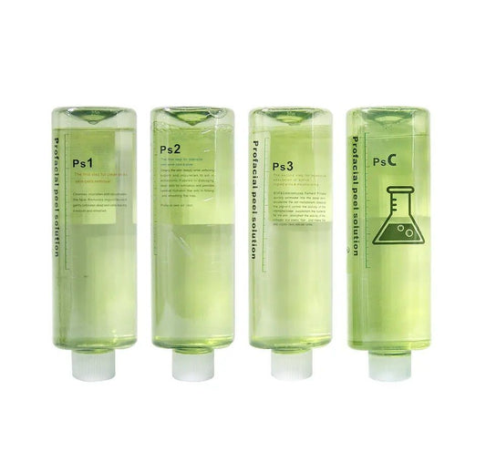 Aquafacial Lösung / Hydra Profacial facial Peel Solution 4er Set (4x500 ml)