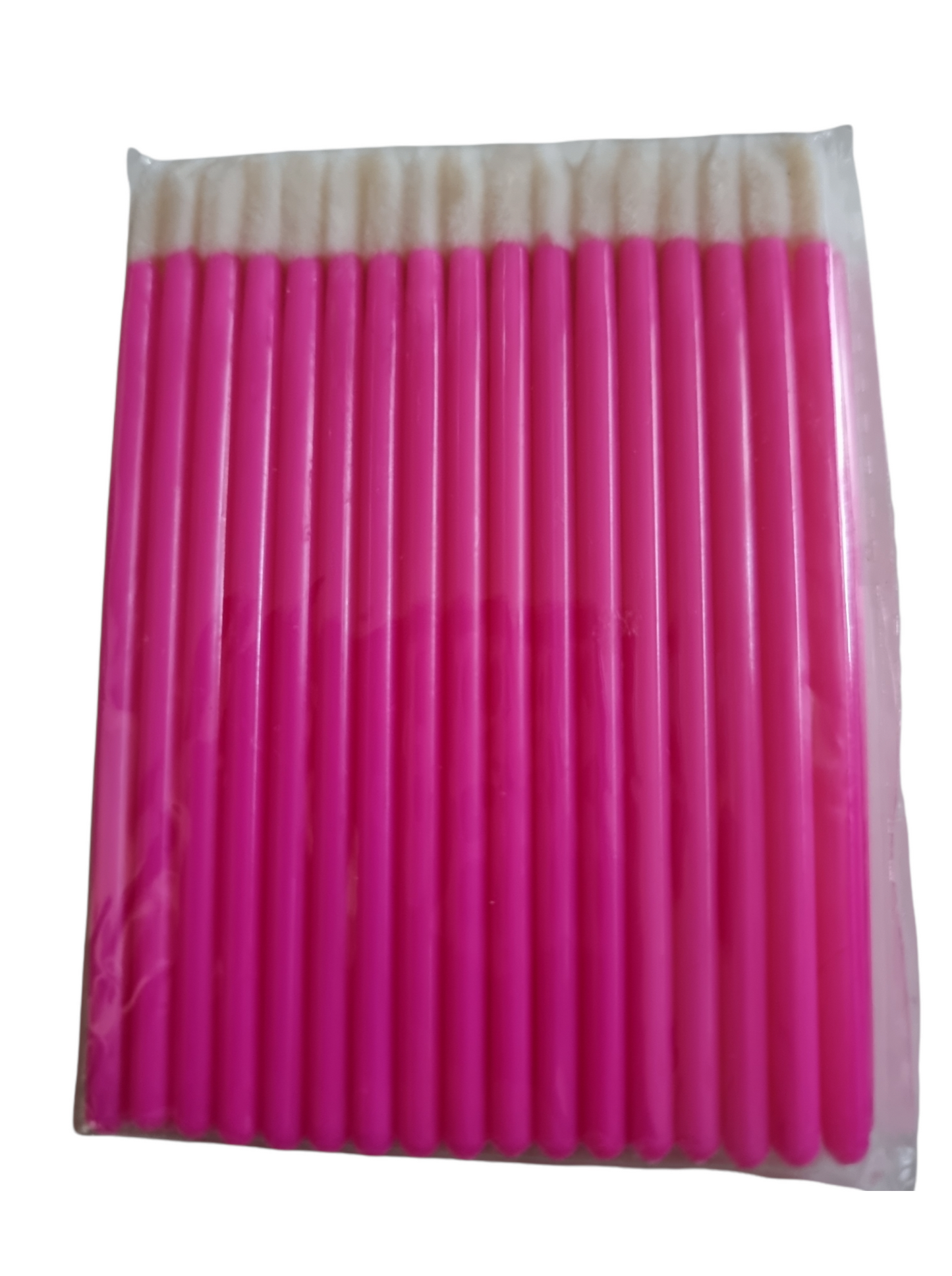 100 x microfibre cleaning sticks, lint-free lip brushes (5 colours).