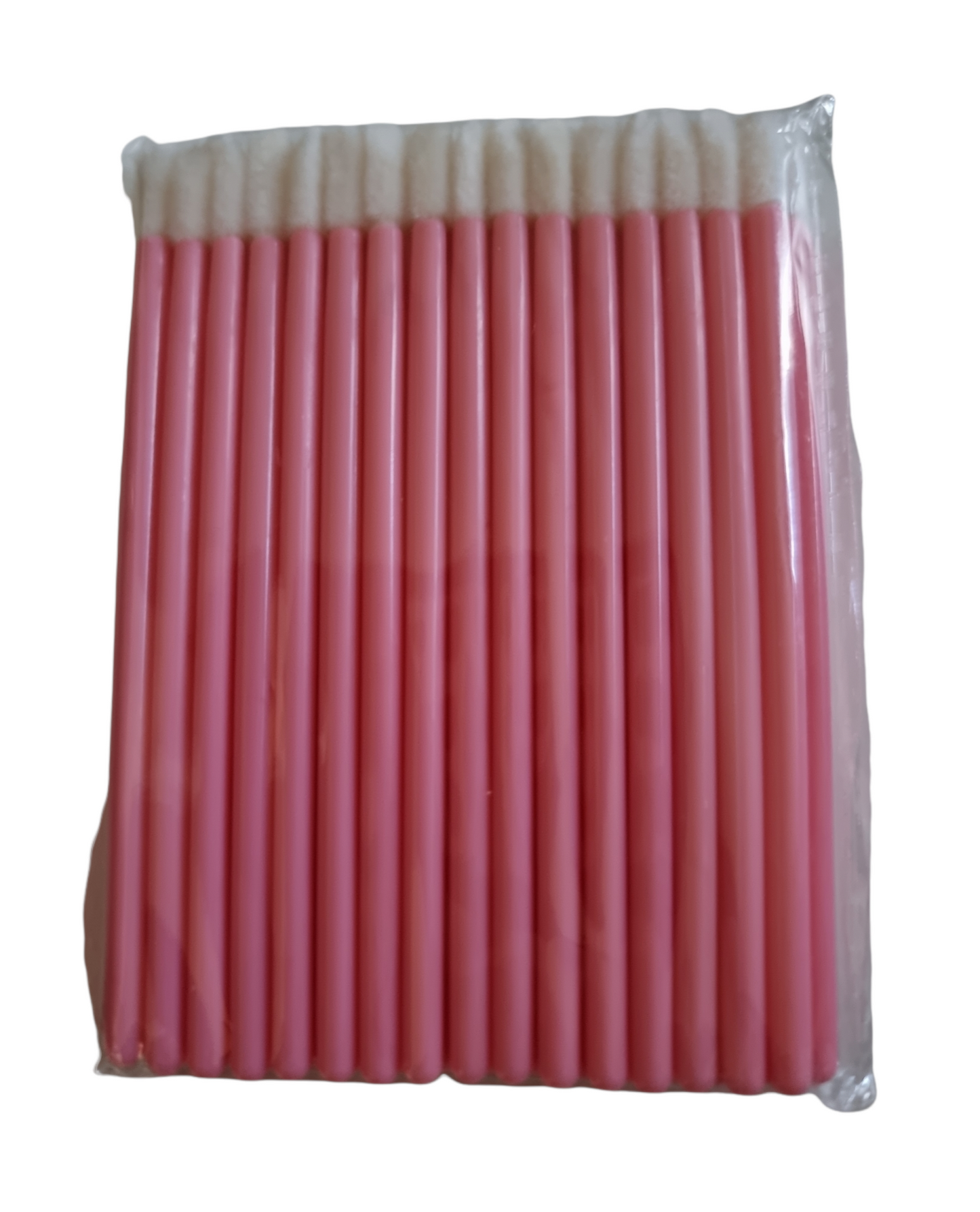 100 x Microfaser Reinigungsstäbchen Fusselfrei Lippenpinsel (5 Farben)