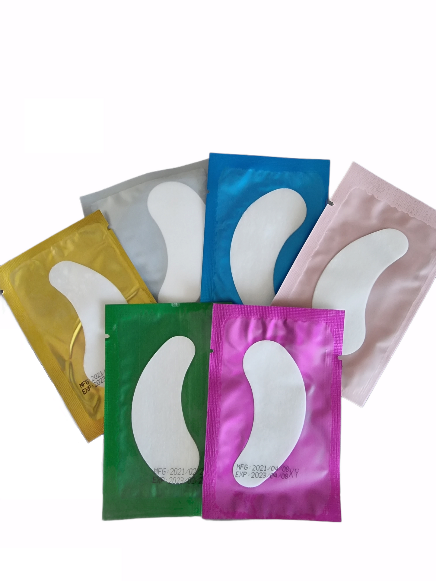 50 Paar Hydrogel Augenpads mit Aloe, Vitamin E